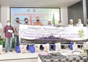 Walikota Tanjungbalai Apresiasi Pemberian Bantuan ke 165 Ulama dan Tokoh Agama oleh PT Bank Sumut 