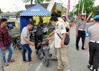 Antisipasi Masuknya Narkoba, Polres Giatkan Razia di Pintu Masuk Kota Tanjungbalai
