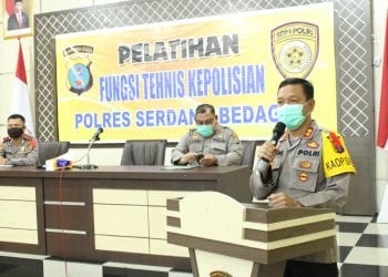 Tingkatkan Kemampuan, Polres Sergai Gelar Pelatihan Kepolisian Reskrim, Narkoba dan Intelkam
