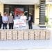 Bantuan telur yang diterima Polres Sergai.