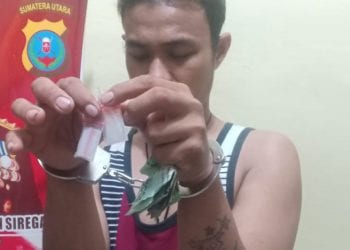 Tersangka narkoba di serga
