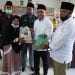 Bupati Labuhanbatu H Andi Suhaimi Dalimunthe ST MT saat meninjau pasar murah yang di gelar Disperindag Labuhanbatu.