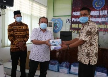 Dinkes Labuhanbatu dan RSUD Rantauprapat Terima Bantuan APD Anggota DPR-RI