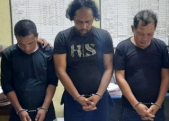 Tiga tersangka narkoba di Kota Tanjungbalai