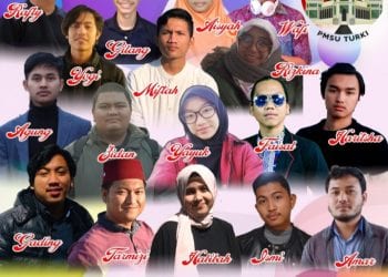 Para mahasiswa asal Sumut termasuk Dosen UNA yang jadi pendiri PMSU di Turki.