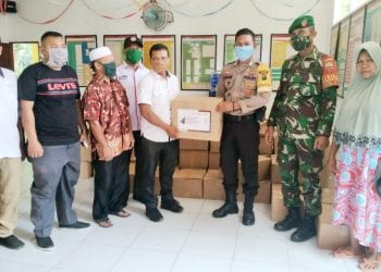 Warga Desa Lobu Jiur Terdampak Covid-19 Terima Bantuan dari Pemprovsu