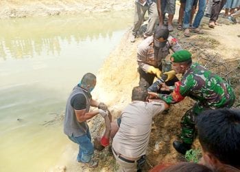Sehari Tak Pulang, Warga Bandar Pulau Ditemukan Tewas Mengambang di Bekas Galian Tanah