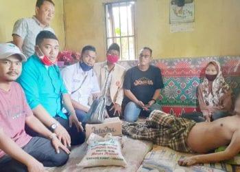 Terinspirasi dengan Kabaharkam Polri, Forum Pemuda Peduli Asahan Bantu Warga yang Lumpuh Layu