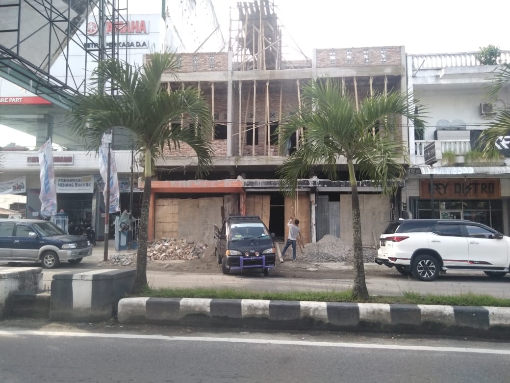 Proyek pembangunam gedung di Asahan yang diduga tak memiliki SIMB.