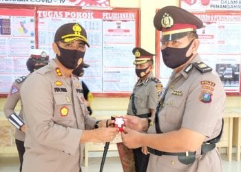 Kapolres Tanjungbalai Pimpin Sertijab Kabag Ops dan Kapolsek Datuk Bandar