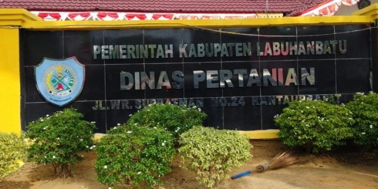 Kantor Dinas Pertanian Kabupaten Labuhanbatu.