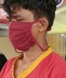 Tersangka yang tega memperkosa dua putrinya.