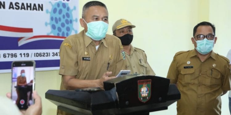 Jubir Gugus Tugas Penanganan Percepatan Covid-19 Kabupaten Asahan, H Rahmat Hidayat SSos MSi