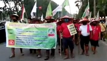 Jalan Kaki ke Jakarta, Petani asal Deli Serdang Cari Keadilan di Istana Negara RI