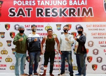 Dihadiahkan Timah Panas, Residivis Curat Berhasil Ditangkap Tekab Polres Tanjungbalai