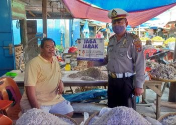 Polres Tanjungbalai Sosialisasikan Tatanan Hidup Baru Menghadapi Covid-19