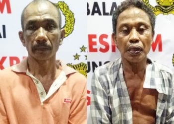 Dua Pencuri Lembu milik Al Mustaqim, Diringkus Tekab Polres Tanjungbalai