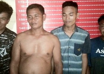 Polsek Firdaus Angkut Bandar dan Pemain Judi Dadu di Desa Sei Rampah
