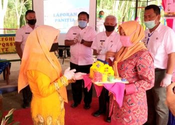 Buka Pelaksanaan Rakornis TP PKK Asahan, Bupati Imbau Warga Tetap Jalankan Protokol Kesehatan Covid-19