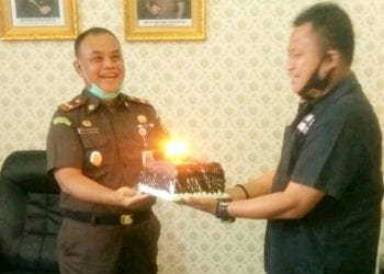 Polisi Datangi Kantor Kajari Medan Labuhan