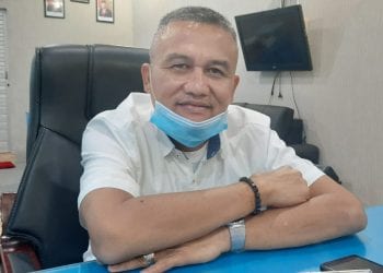 Juru bicara tim gugus tugas covid 19 Pemkab Asahan Rahmat Hidayat Siregar.