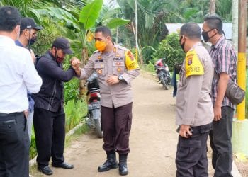 Amankan Pilkada 2020, Kapolres Tanjungbalai Temui Tokoh Masyarakat di Lokasi TPS Yang Rawan
