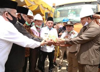 Bupati Labuhanbatu Resmikan Pabrik Minyak Palm Fatty Acid Distillate PT Lingga Tiga Sawit