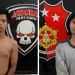 Kedua tersangka pencuri sepedamotor di Asahan.