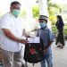 Bupati Labura Serahkan Bantuan dan Lakukan Penanganan dan Pencegahan Covid-19