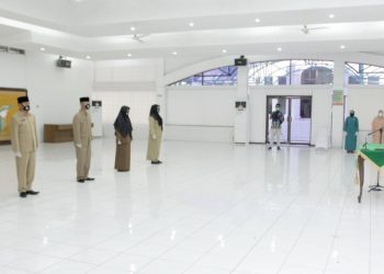 Lantik 4 Pejabat Pemerintahan, Bupati Asahan: Tetap Jaga Prestasi Saudara