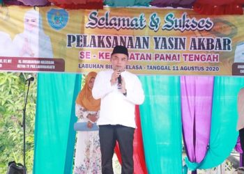 Dihadiri Bupati, Pelaksanaan Yasin Akbar se- Kabupaten Labuhanbatu Berlangsung Sukses