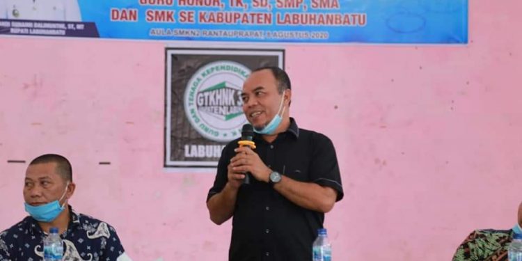 Bupati Labuhanbatu H Andi Suhaimi Dalimunthe ST MT.