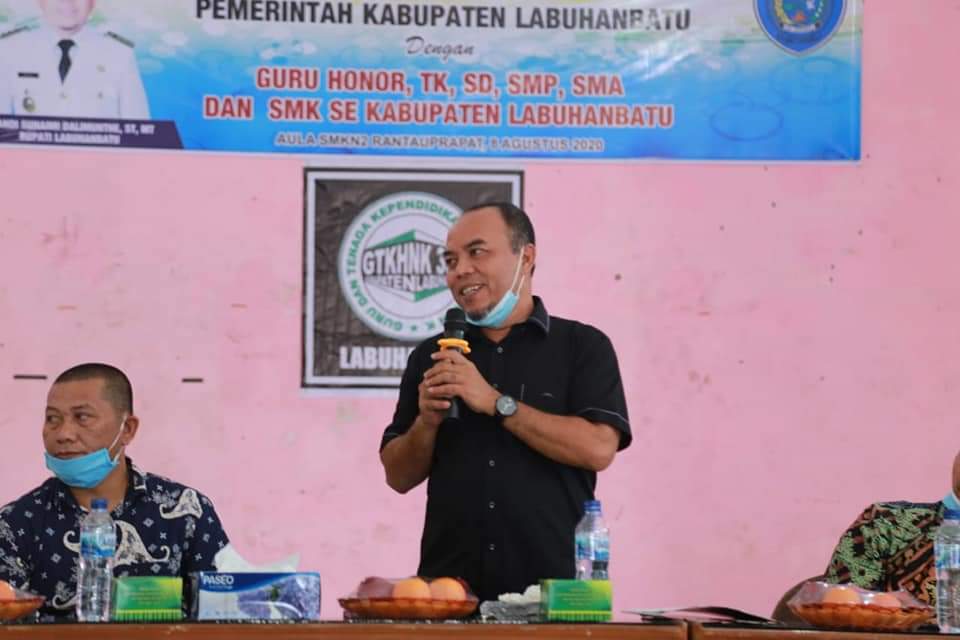 Bupati Labuhanbatu H Andi Suhaimi Dalimunthe ST MT.