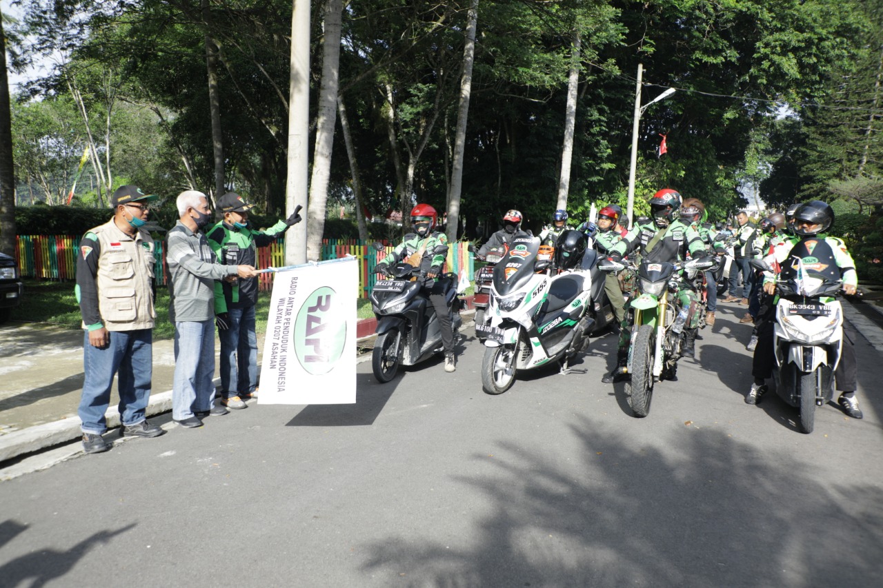 Ini Pesan Bupati Asahan Saat Melepas Jelajah Asahan RAPI Riders 2020