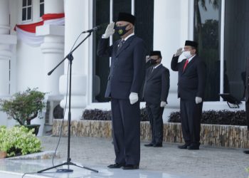 Pimpin Upacara HUT ke 75 Kemerdekaan RI, Bupati Ajak Warga Buang Rasa Benci dan Bersatu Membangun Asahan