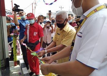 Bupati Resmikan Pertamina Pertashop Pertama Kabupaten Asahan