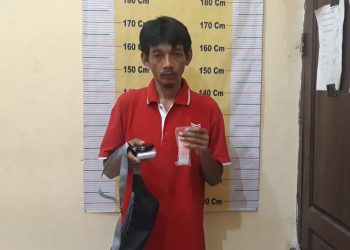 Harianto Ditangkap Saat Nimbang Sabu