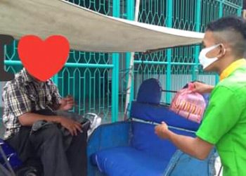 PMA Sei Dadap Asahan Salurkan Bahan Makanan pada Warga Tak Mampu di HUT ke 75 Kemerdekaan RI