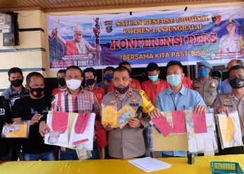 Satres Narkoba Polres Tanjungbalai Gagalkan Penyelundupan 6 Kilogram Sabu