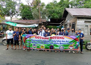 Tingkatkan Peduli Lingkungan, SMS bersama Ormas, OKP dan Masyarakat Tanjungbalai Gelar Gotong Royong