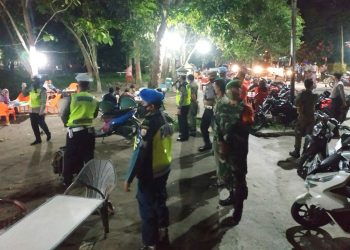 Disiplinkan Warga Patuhi Protokol Kesehatan, Polres Gelar Patroli Bersama TNI dan Pemko Tanjungbalai