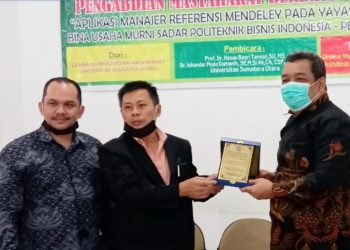 USU Gelar Pelatihan Aplikasi Manajemen Referensi Mendeley di YP Bina Usaha Murni Sadar