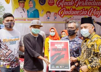 Bupati Harapkan Anak Putra Daerah Dapat Menorehkan Tinta Emas Bangun Labuhanbatu