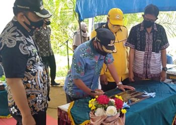 Resmikan Penggunaan Jalan Penghubung Desa, Bupati Asahan Harap Ekonomi Warga Meningkat