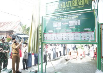 Bupati Asahan Resmikan Masjid Silaturrahim di Kelurahan Kedai Ledang