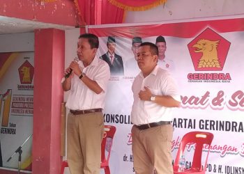Konsolidasi Partai Gerindra Pemenangan Balon Bupati dan Wabup Labuhanbatu