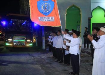 Bupati Labuhanbatu Lepas 46 Peserta Ikuti MTQ ke-37 Tingkat Provinsi Tahun 2020