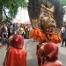 Reog Ponorogo Iringi Pasangan ERA Mendaftar ke KPU Labuhanbatu