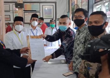 Paslon Independent Ismail – Afrizal Resmi Mendaftar Ke KPU