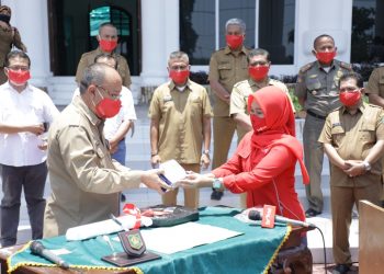 Dukung Penanganan Covid-19, Pemkab Asahan Terima Bantuan dari Yayasan Satu Untuk Negeri